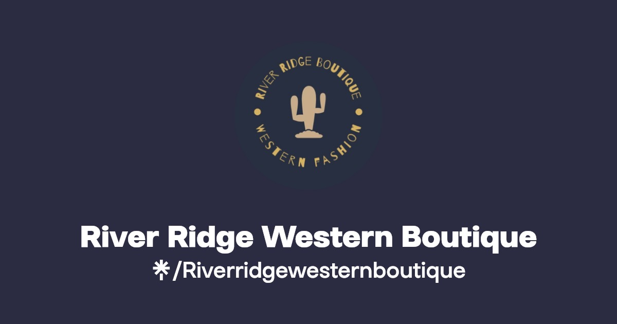 River Ridge Western Boutique Instagram, Facebook, TikTok Linktree