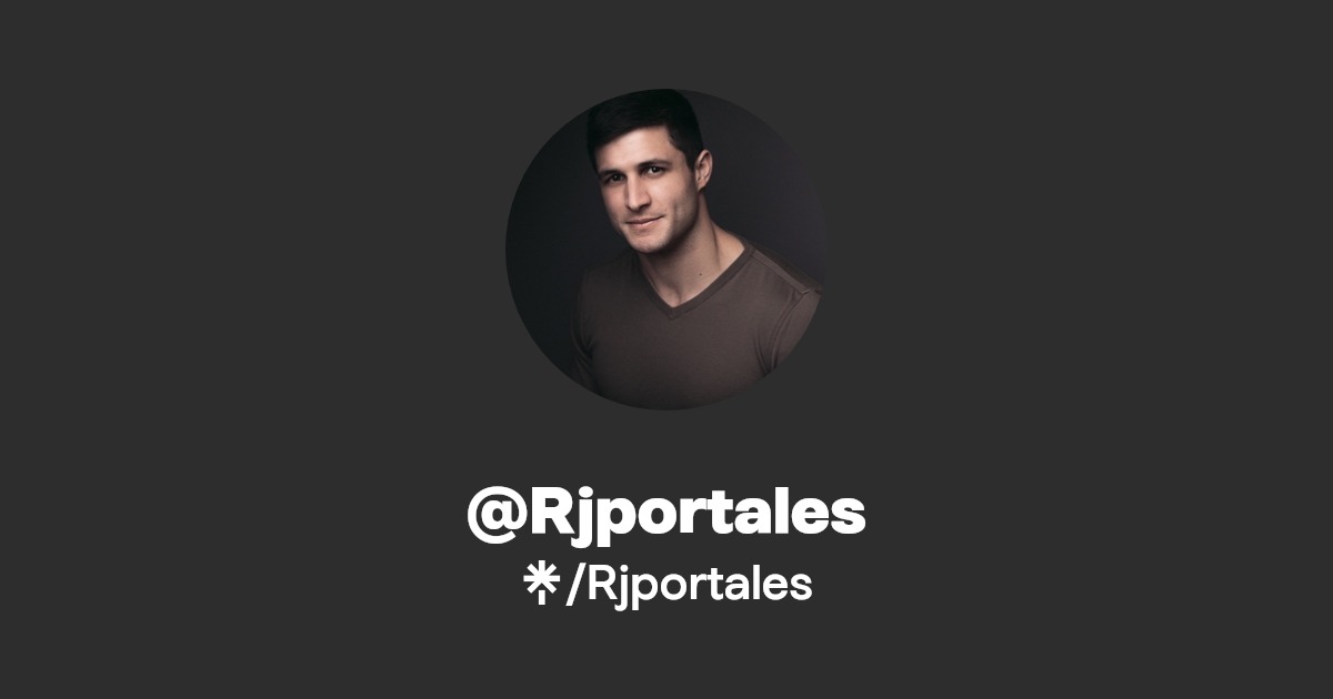 @Rjportales | Linktree