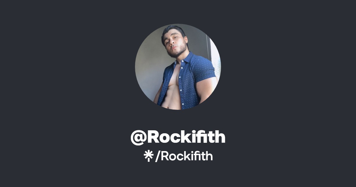 Rockifith | Twitter, Instagram | Linktree