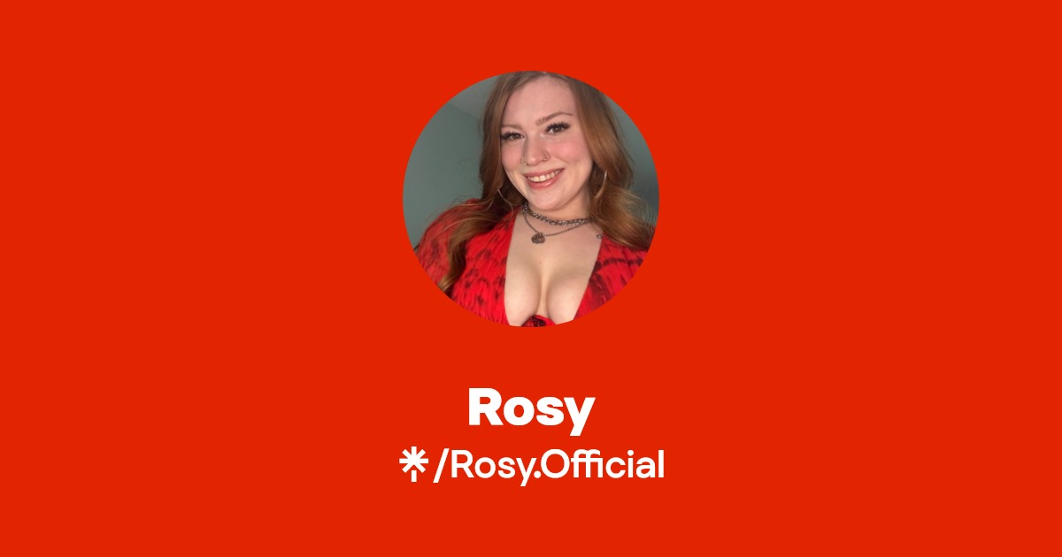 Rosy - Find Rosy Onlyfans - Linktree