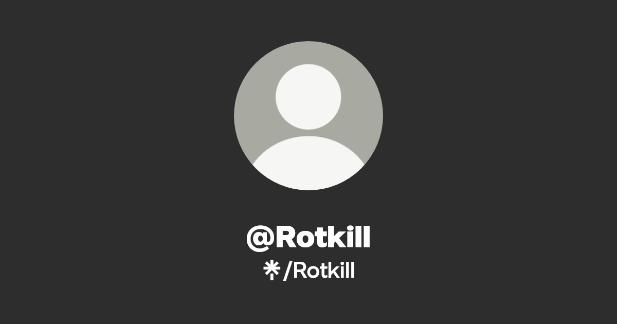 @Rotkill | Linktree