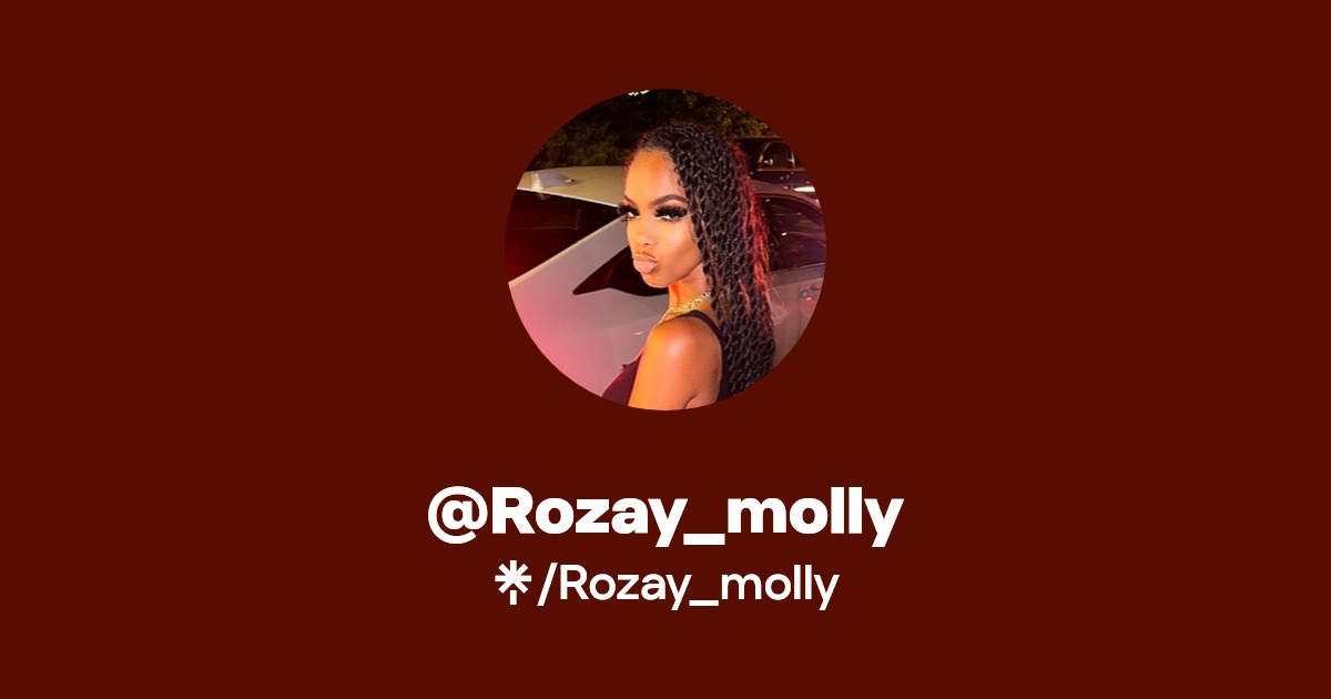 Rozay_molly - Find @Rozay_molly Onlyfans - Linktree