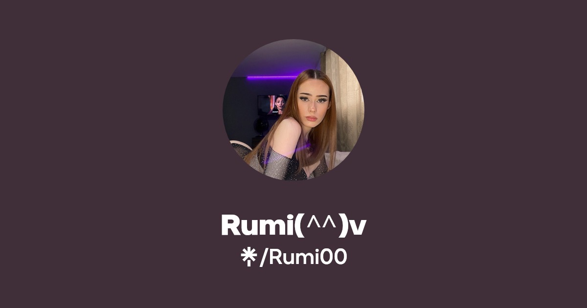 Rumi(^^)v - Find Rumi(^^)v Onlyfans - Linktree