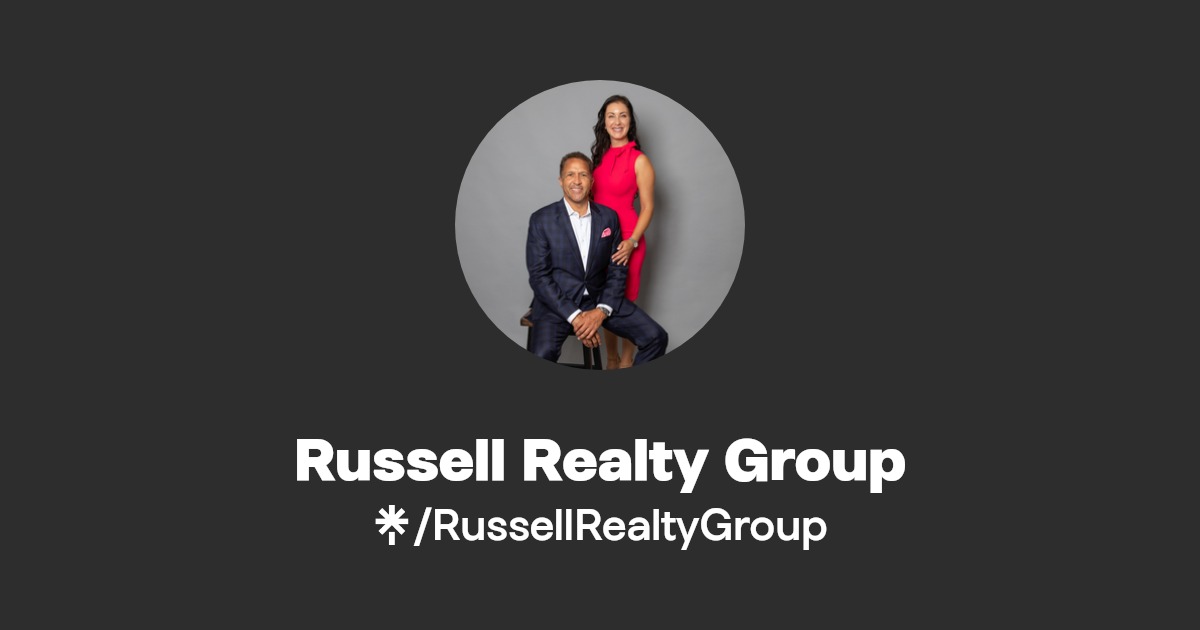 Russell Realty Group Instagram, Facebook Linktree