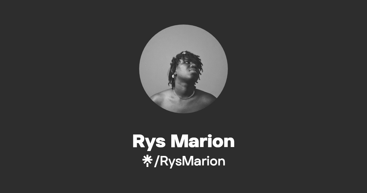 Rys Marion Instagram, Facebook, TikTok Linktree