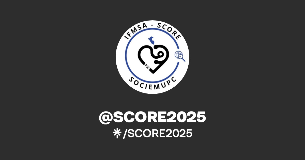 SCORE2025 Linktree