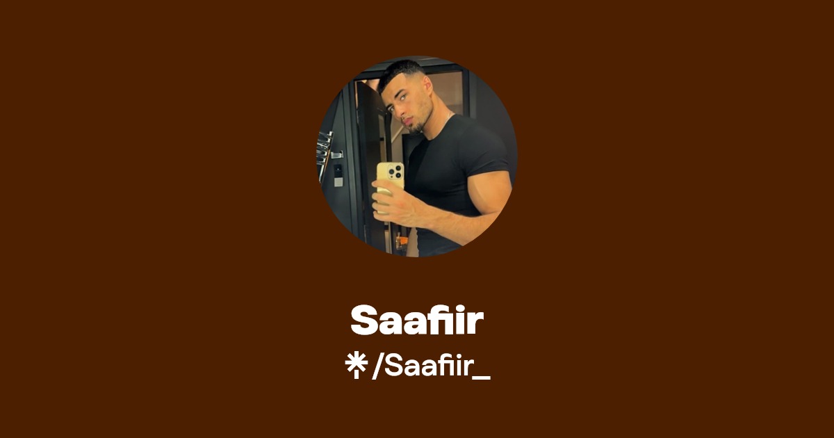Saafiir - Find Saafiir Onlyfans - Linktree
