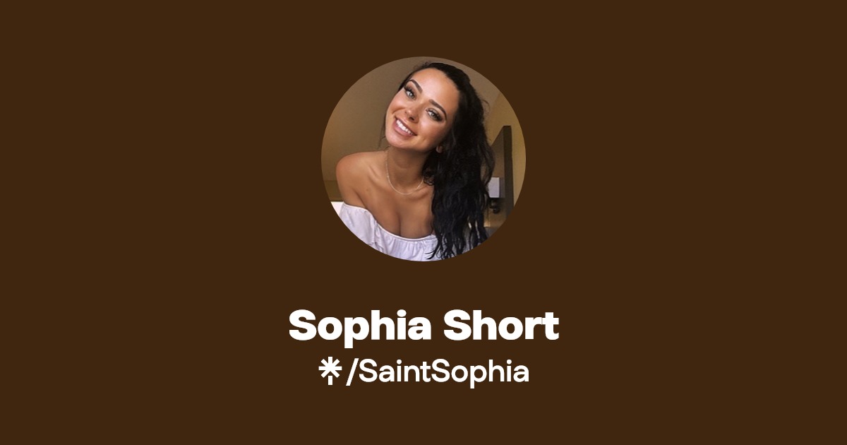 Sophia Short - Find Sophia Short Onlyfans - Linktree