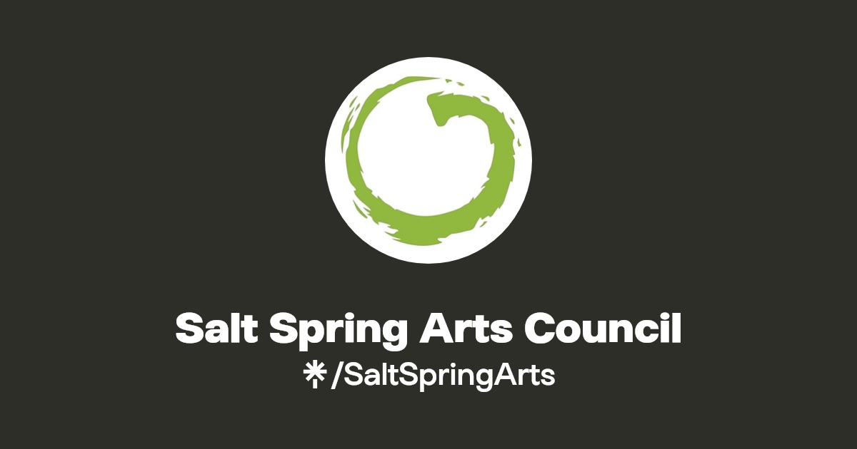 Salt Spring Arts Instagram, Facebook Linktree