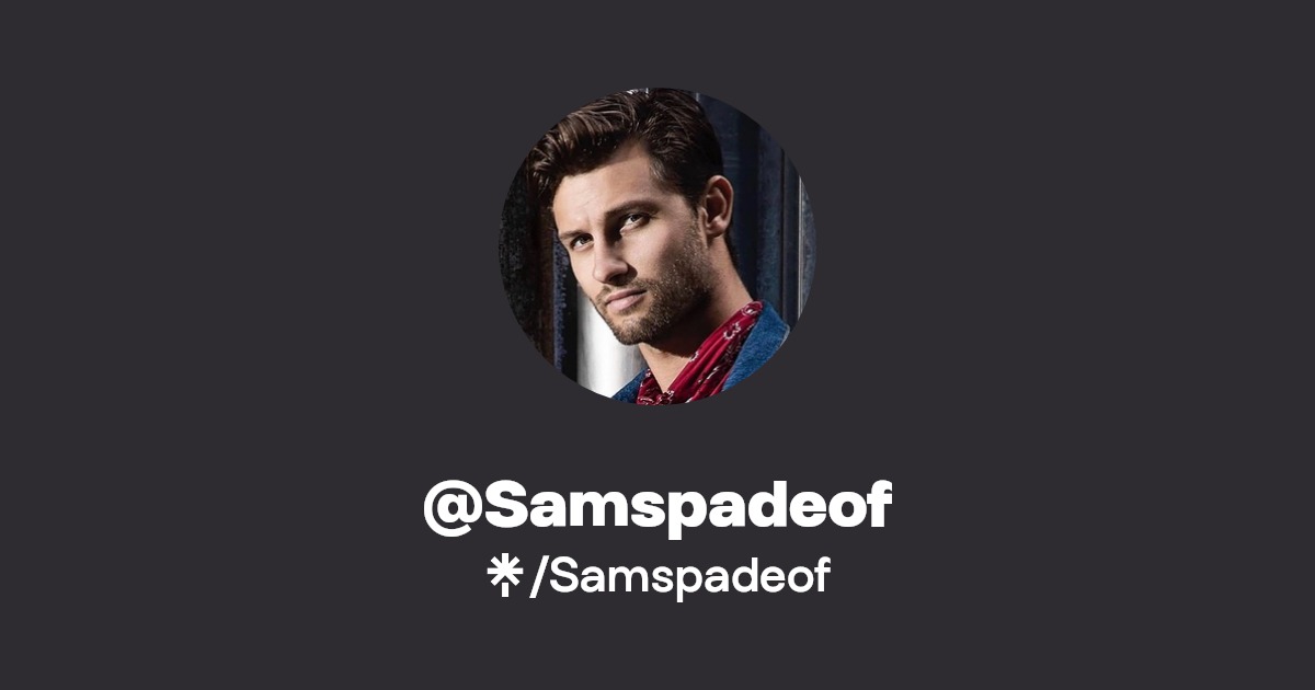 Samspadeof - Find @Samspadeof Onlyfans - Linktree