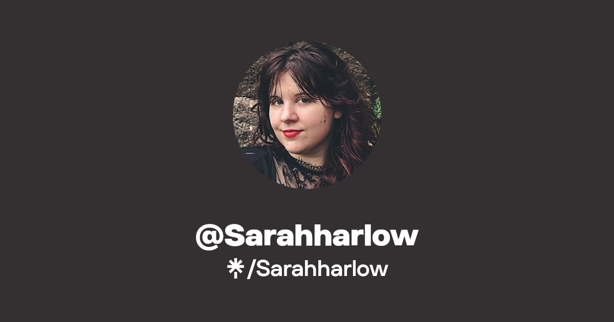 Sarahharlow | Instagram, Facebook, TikTok | Linktree