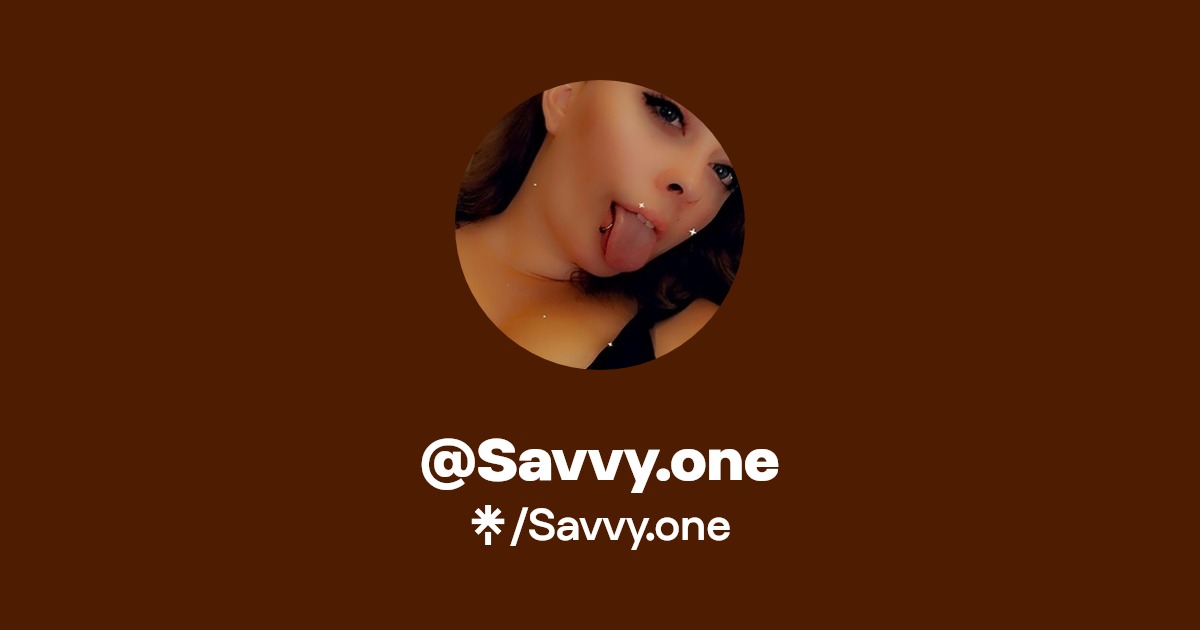 Savvy.one Find Savvy.one Onlyfans Linktree