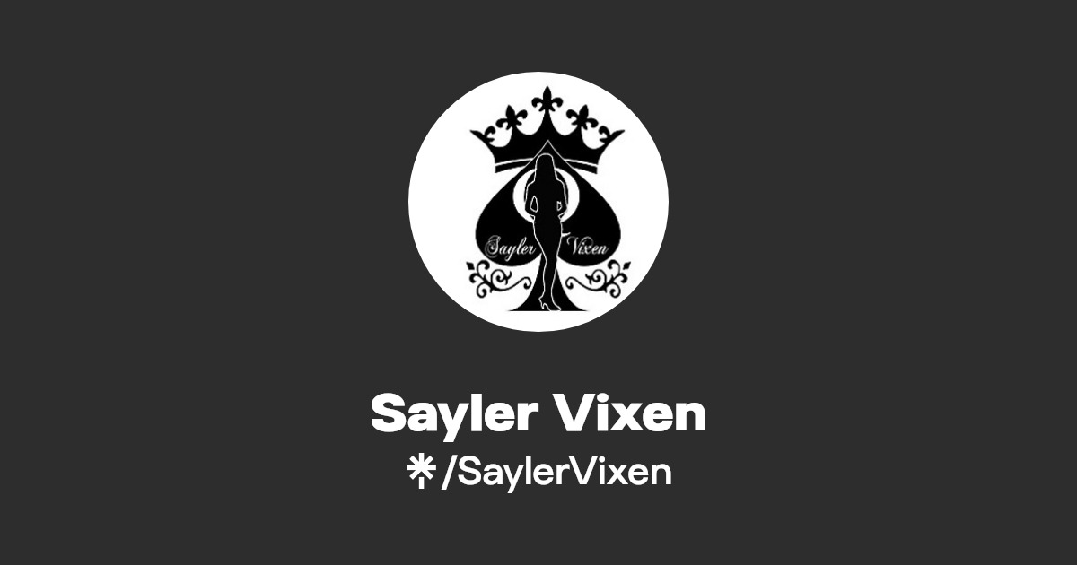 Sayler Vixen - Find Sayler Vixen Onlyfans - Linktree