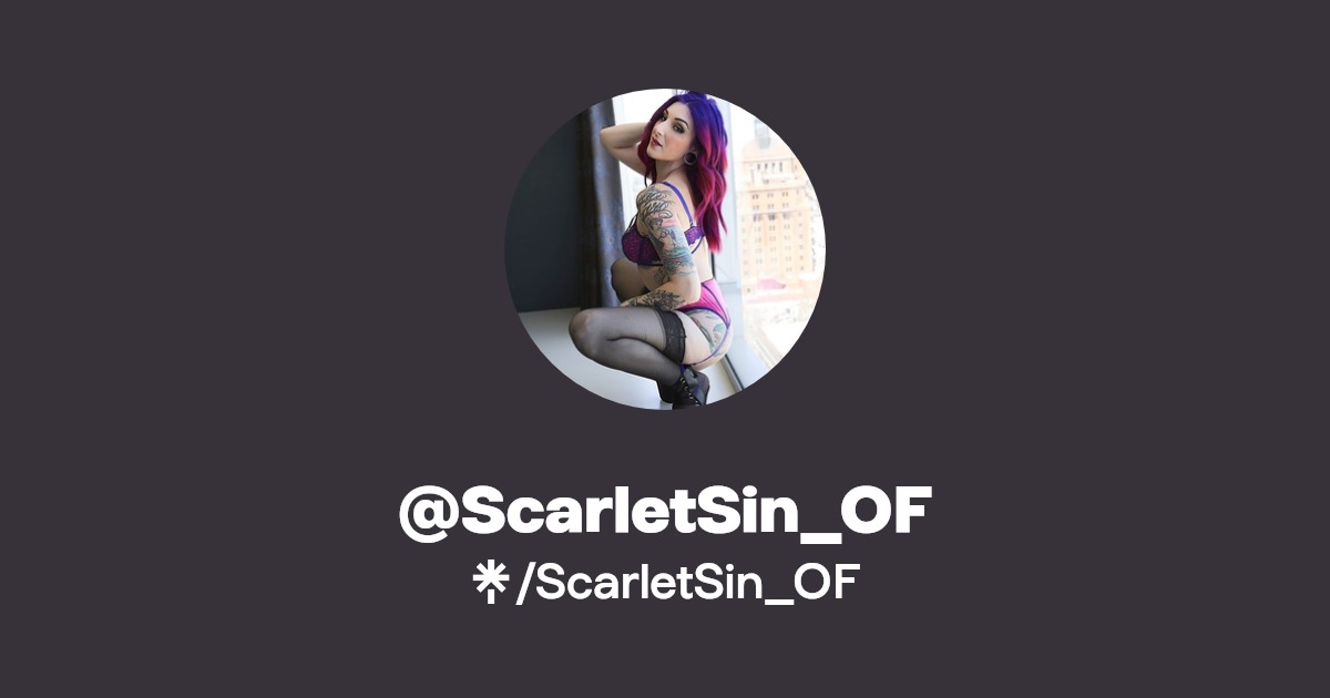 ScarletSin_OF - Find @ScarletSin_OF Onlyfans - Linktree