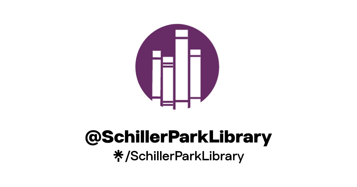 SchillerParkLibrary Instagram, Facebook, TikTok Linktree