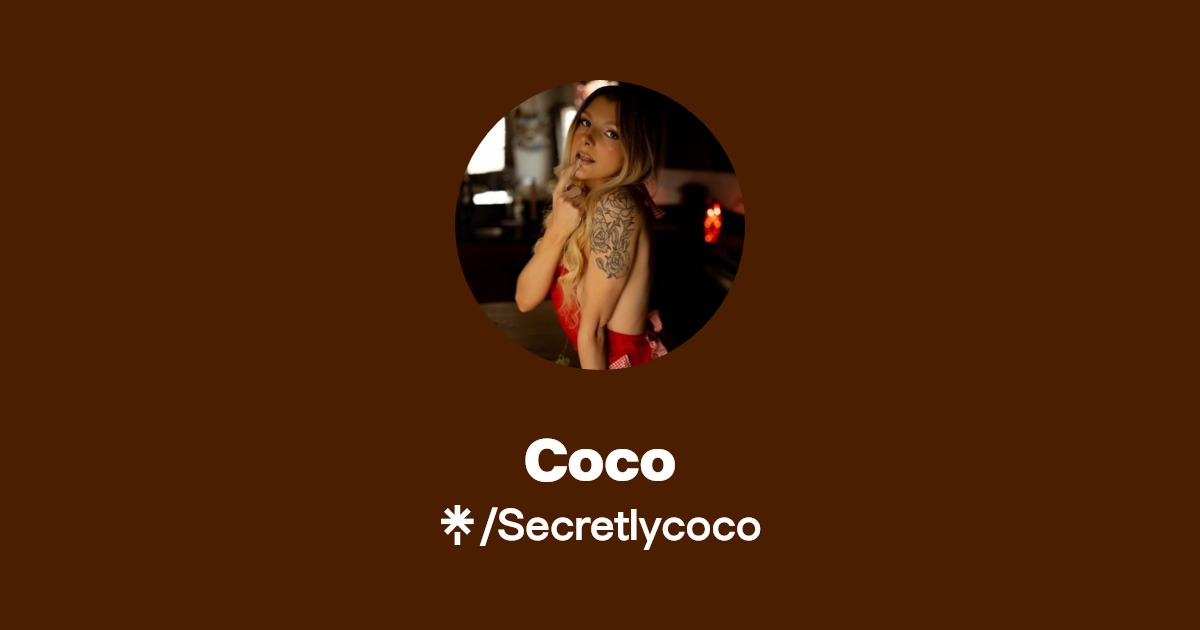 Coco - Find Coco Onlyfans - Linktree