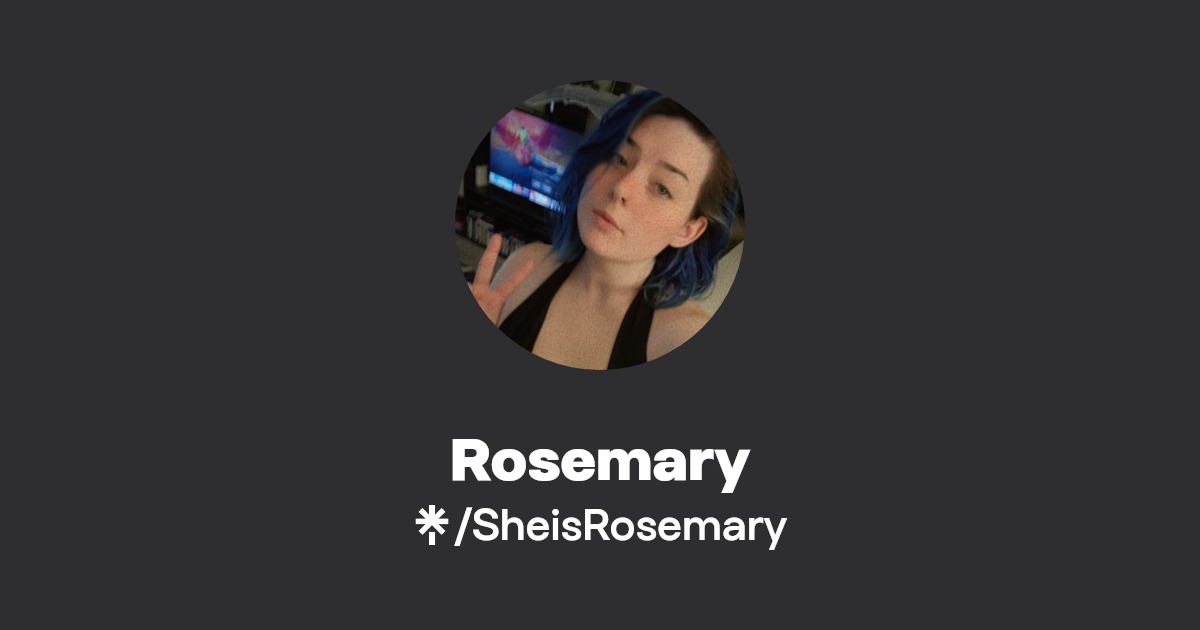 Rosemary - Find Rosemary Onlyfans - Linktree