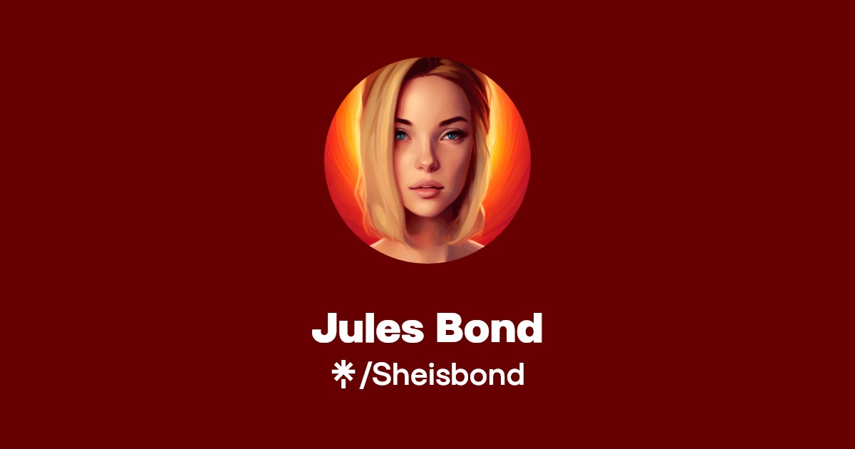 Jules Bond - Find Jules Bond Onlyfans - Linktree