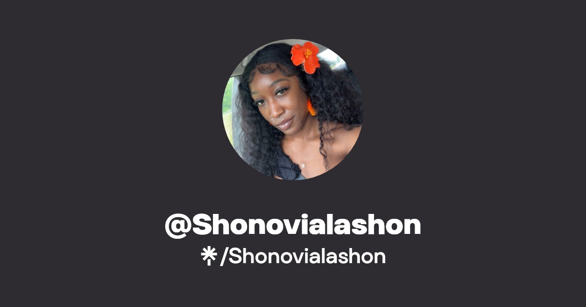 Shonovialashon - Find @Shonovialashon Onlyfans - Linktree