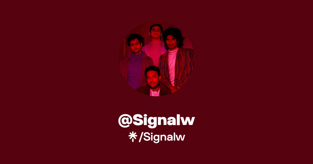 Signalw - Listen on YouTube, Spotify - Linktree