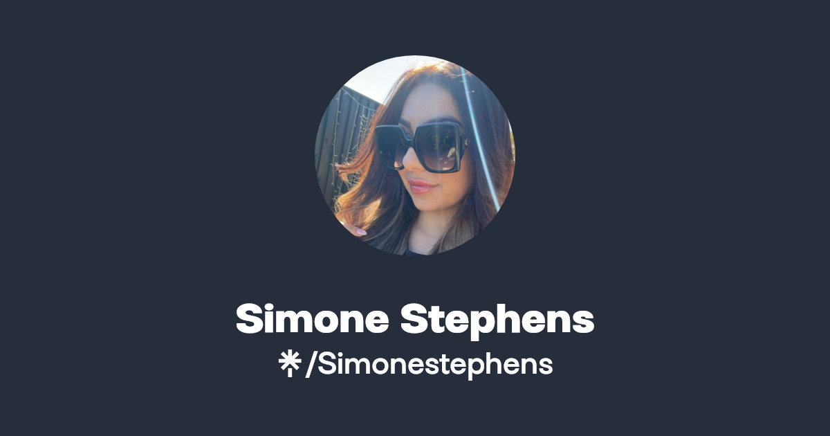 Simone Stephens | Linktree