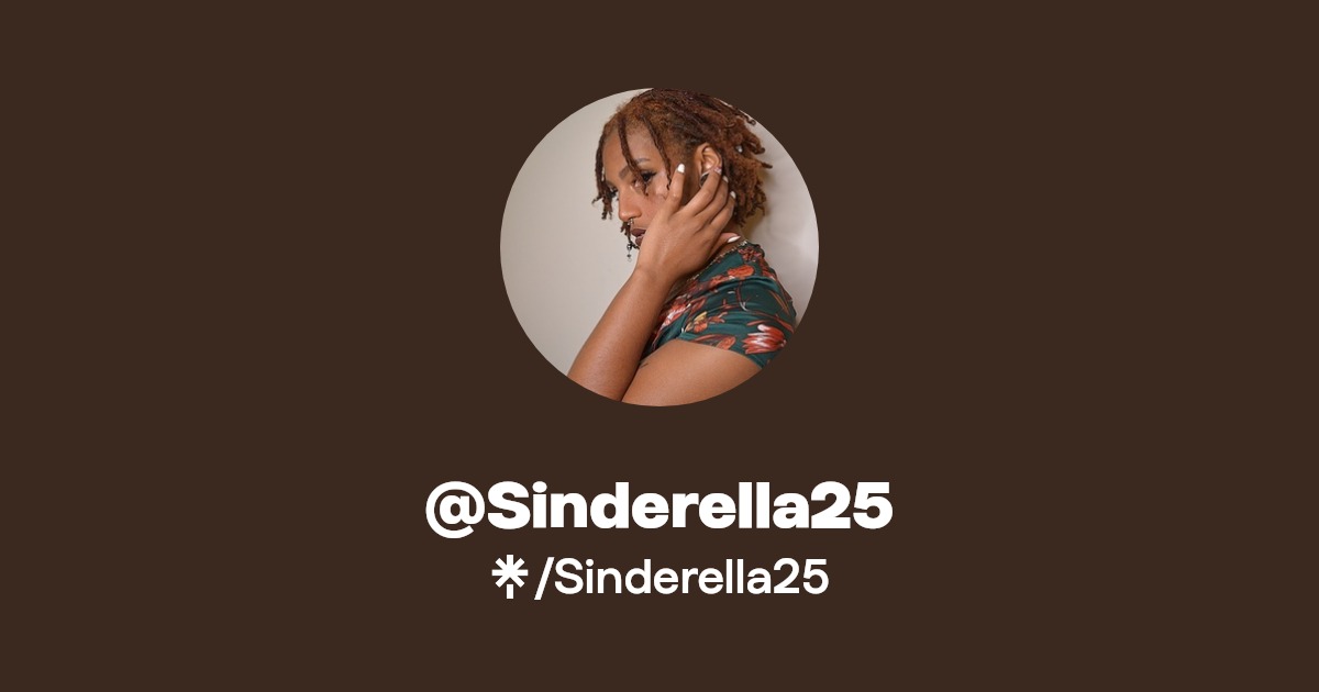 Sinderella25 - Find @Sinderella25 Onlyfans - Linktree