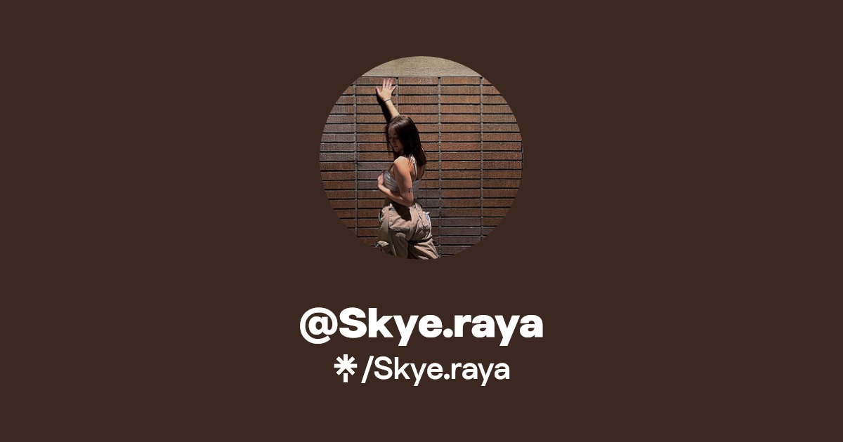 Skye.raya - Find @Skye.raya Onlyfans - Linktree