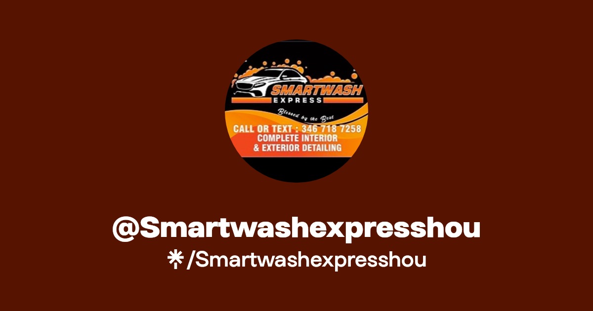 Smartwashexpresshou TikTok Linktree