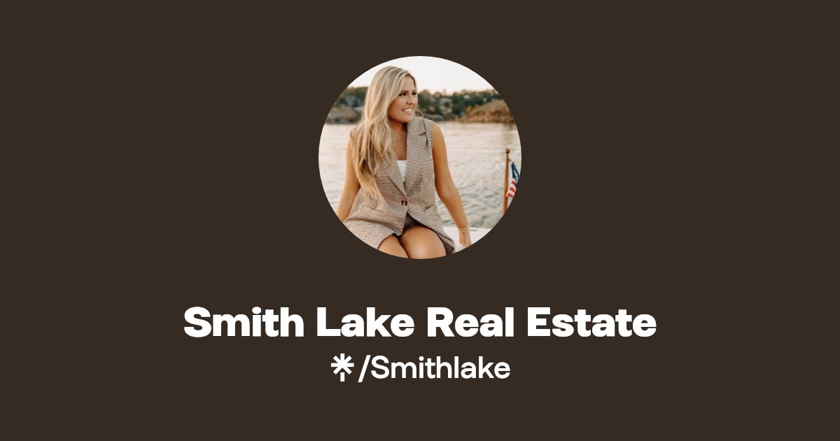 Smith Lake Real Estate Instagram, Facebook Linktree