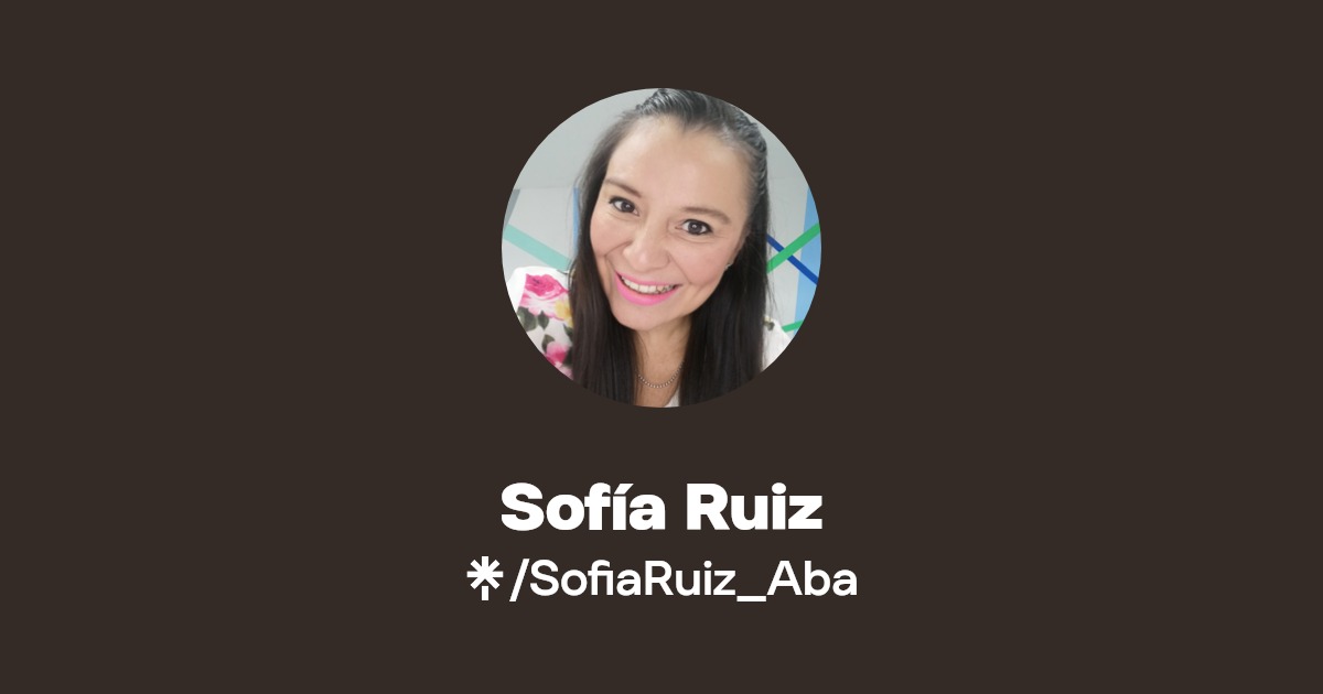 Sofía Ruiz | Instagram, TikTok | Linktree