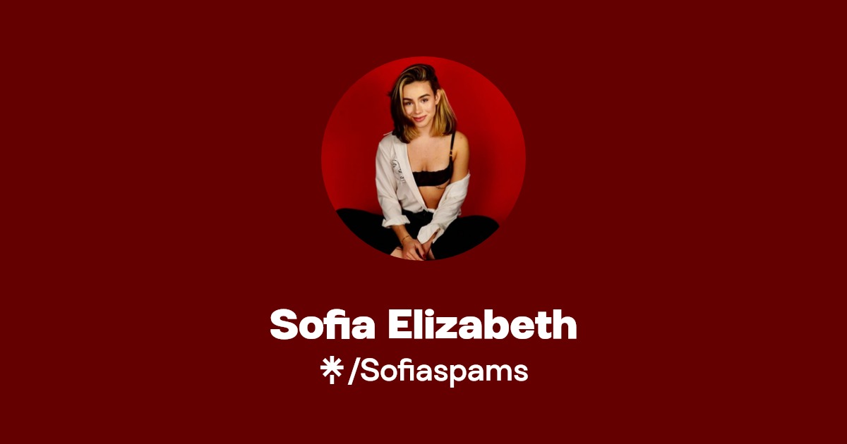 Sofia Elizabeth Instagram, TikTok, Twitch Linktree