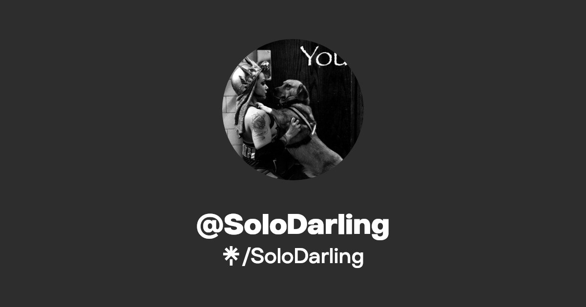 SoloDarling - Find @SoloDarling Onlyfans - Linktree
