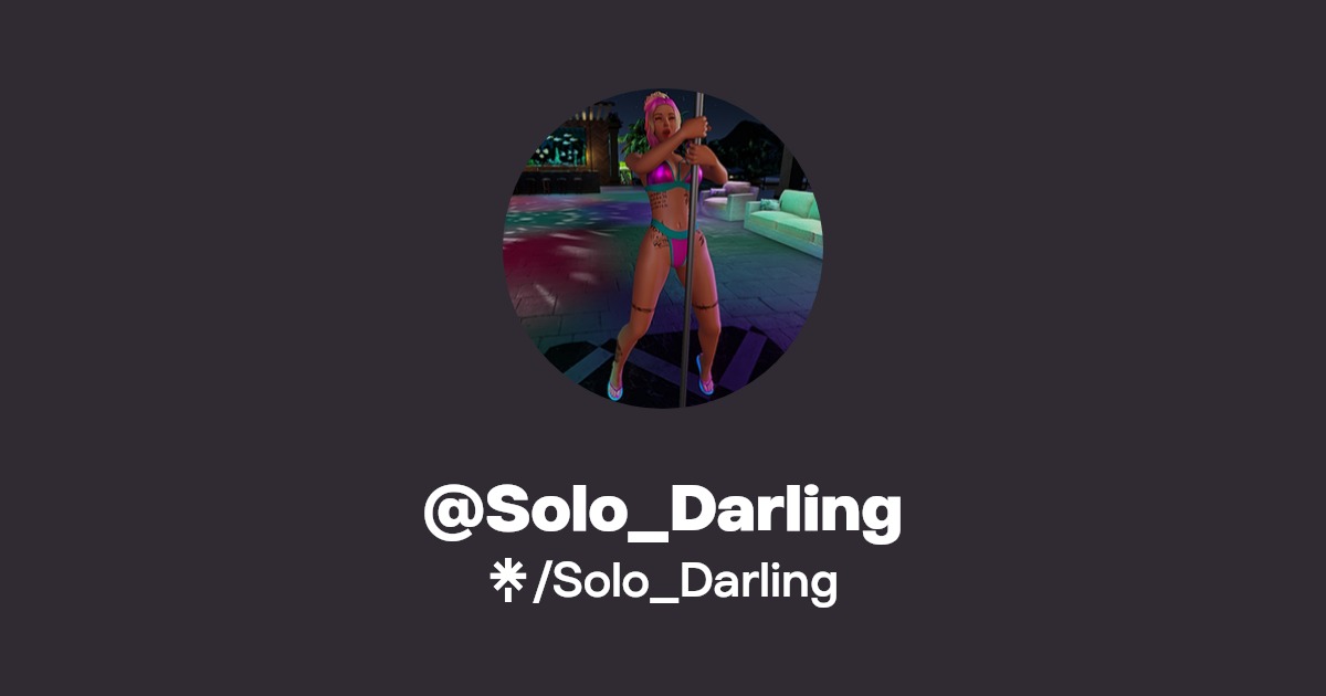 Solo_Darling | Twitter | Linktree