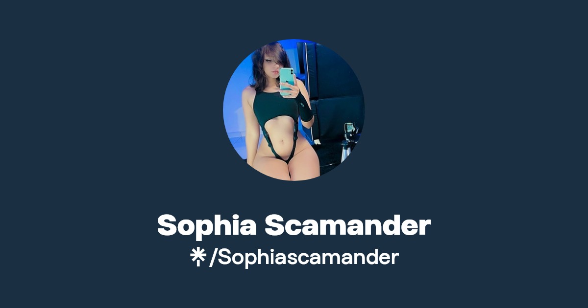 Sophia Scamander - Find Sophia Scamander Onlyfans - Linktree