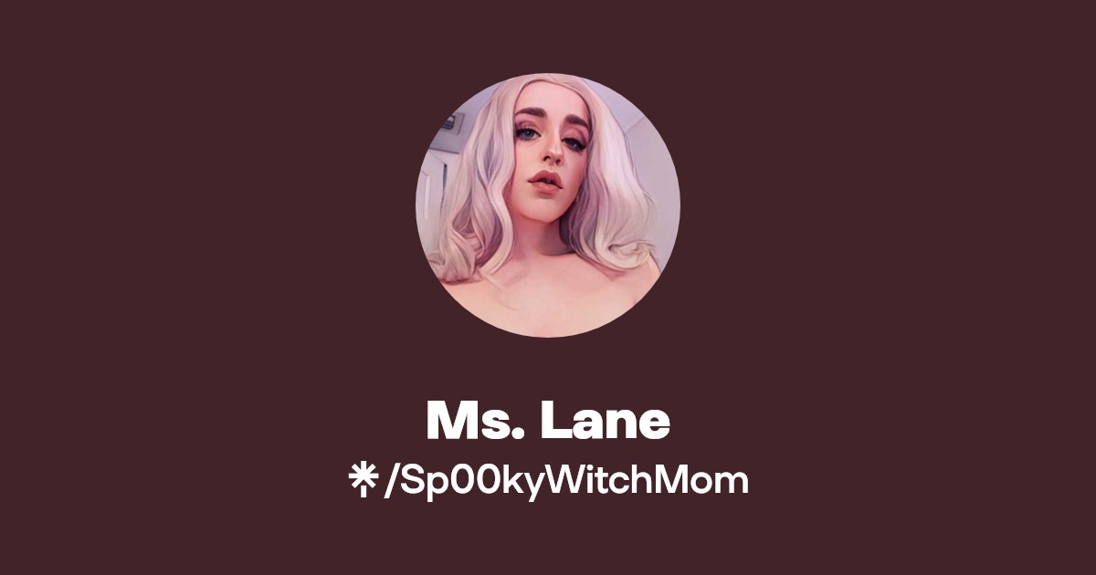 Ms. Lane | Instagram, TikTok, Twitch | Linktree