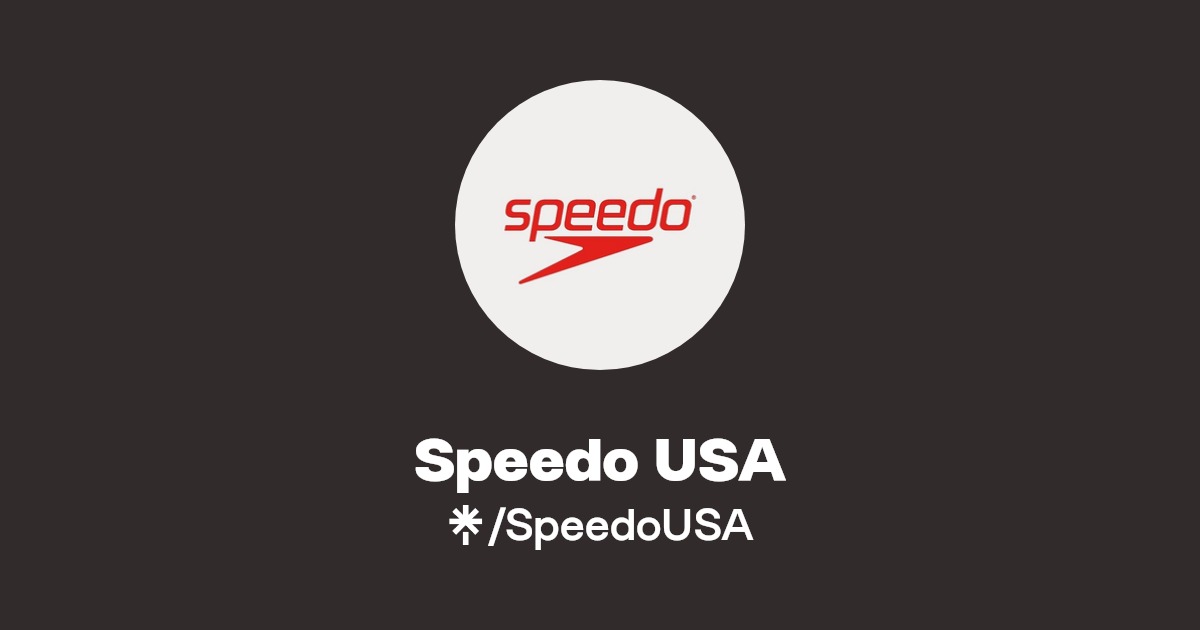 Speedo USA Instagram, TikTok Linktree