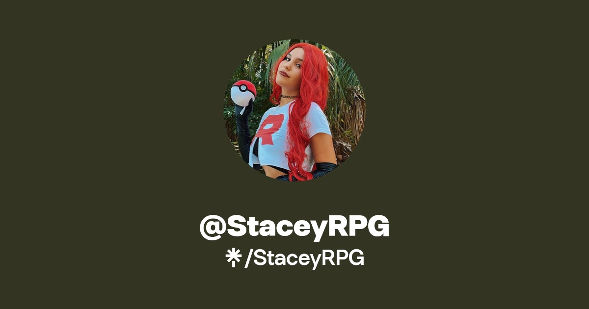 StaceyRPG | Twitter, Instagram, TikTok, Twitch | Linktree