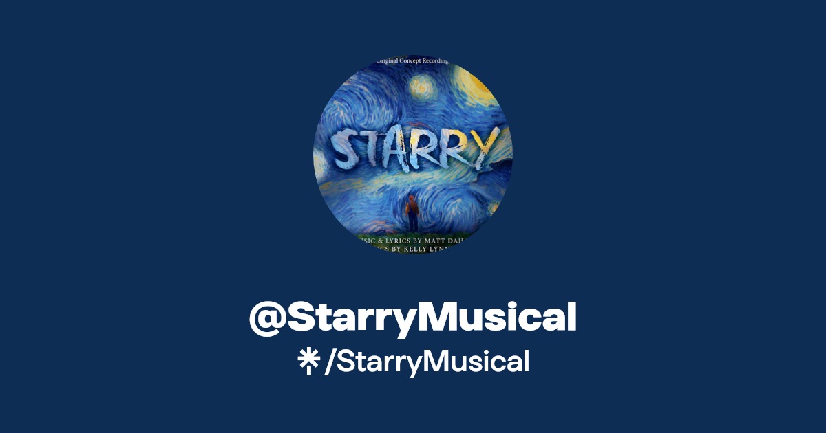 StarryMusical Listen on YouTube, Spotify, Apple Music Linktree