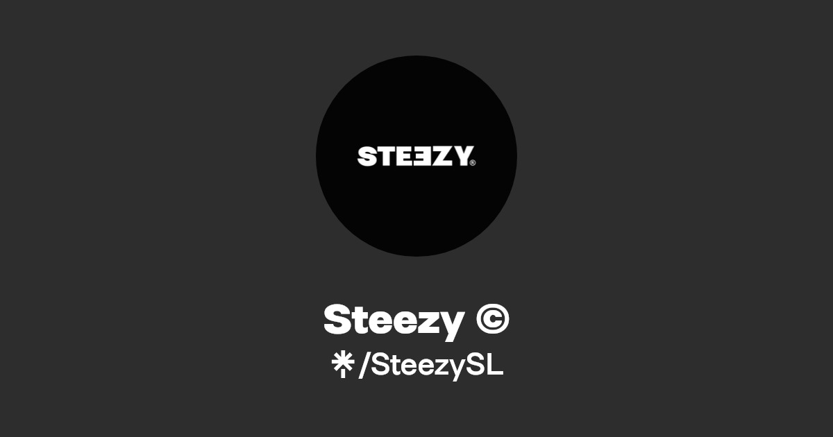Steezy © | Instagram, Facebook | Linktree
