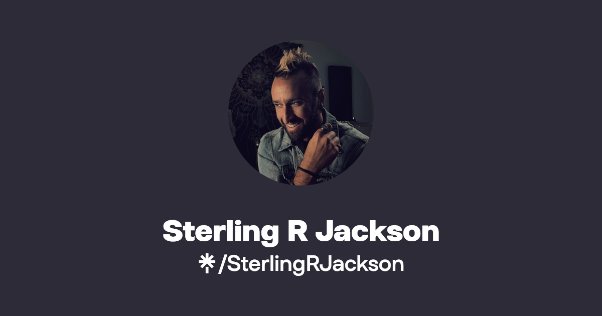Sterling R Jackson Facebook, TikTok Linktree