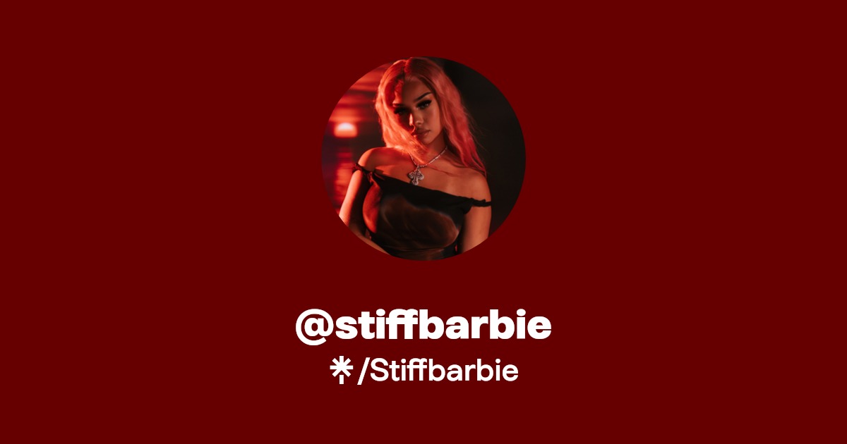 @stiffbarbie - Find @stiffbarbie Onlyfans - Linktree