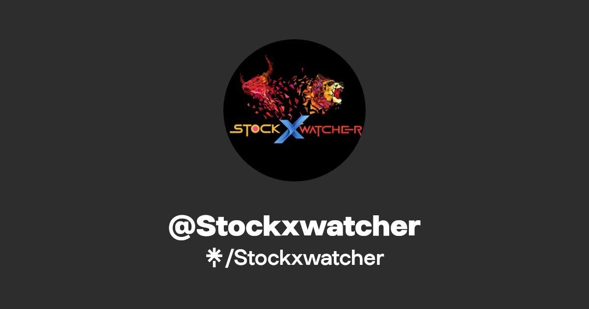 Stockxwatcher Instagram Linktree