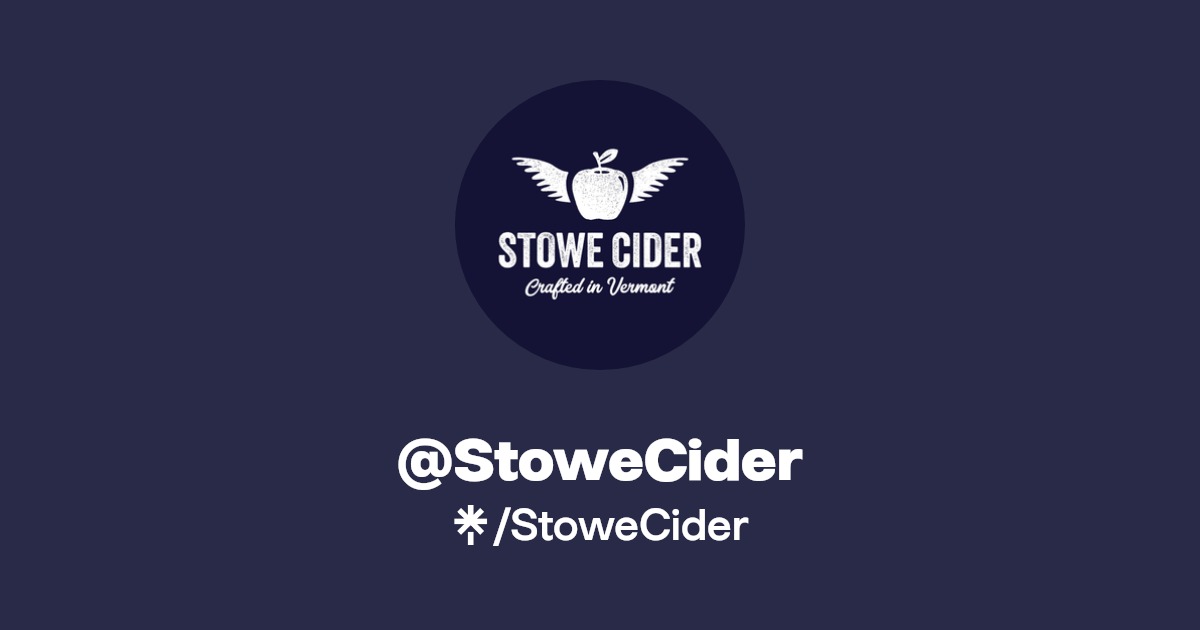 StoweCider Linktree