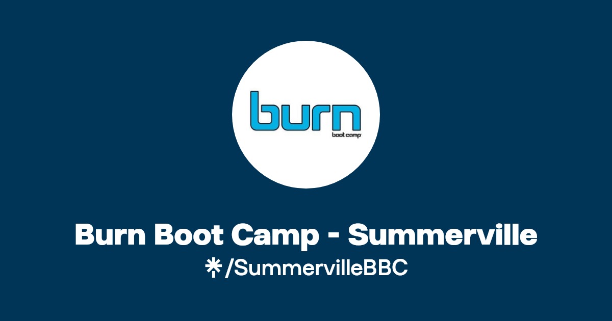 Burn Boot Camp Summerville Instagram, Facebook Linktree
