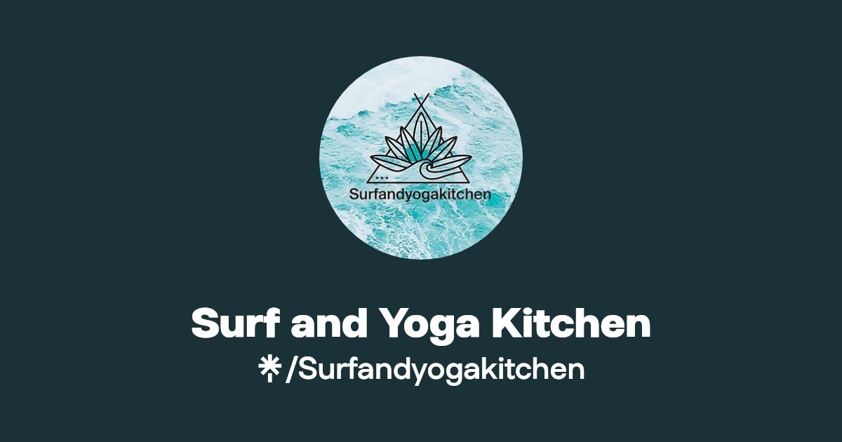 Surf and Yoga Kitchen Linktree