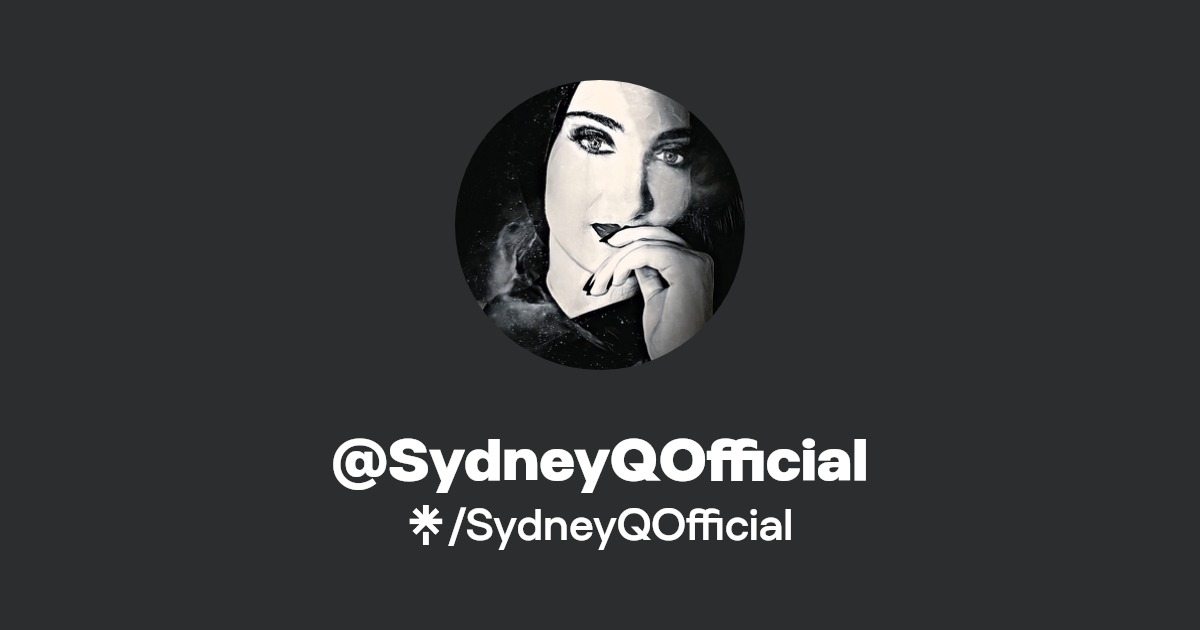 SydneyQOfficial - Find @SydneyQOfficial Onlyfans - Linktree