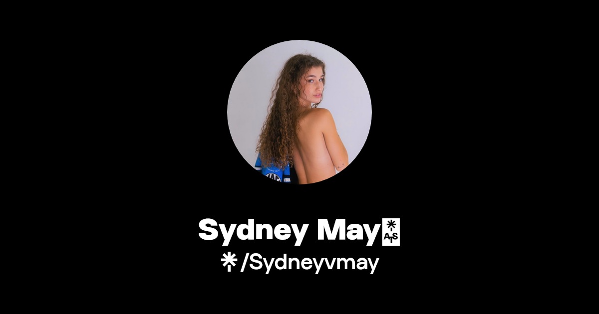 Sydney May | Instagram, TikTok | Linktree