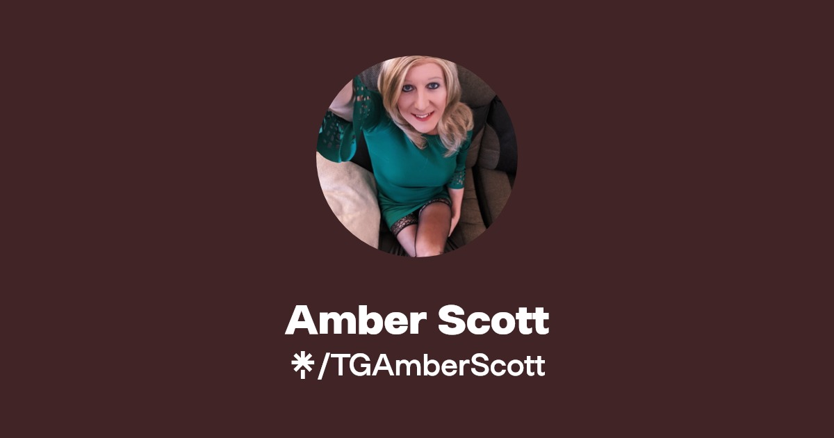 Amber Scott | Twitter, Instagram | Linktree
