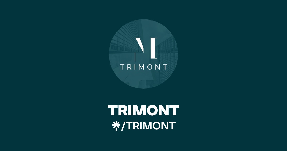 TRIMONT's link in bio Latest Products and socials Linktree