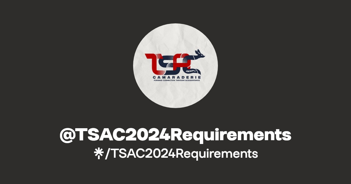 TSAC2024Requirements Instagram Linktree
